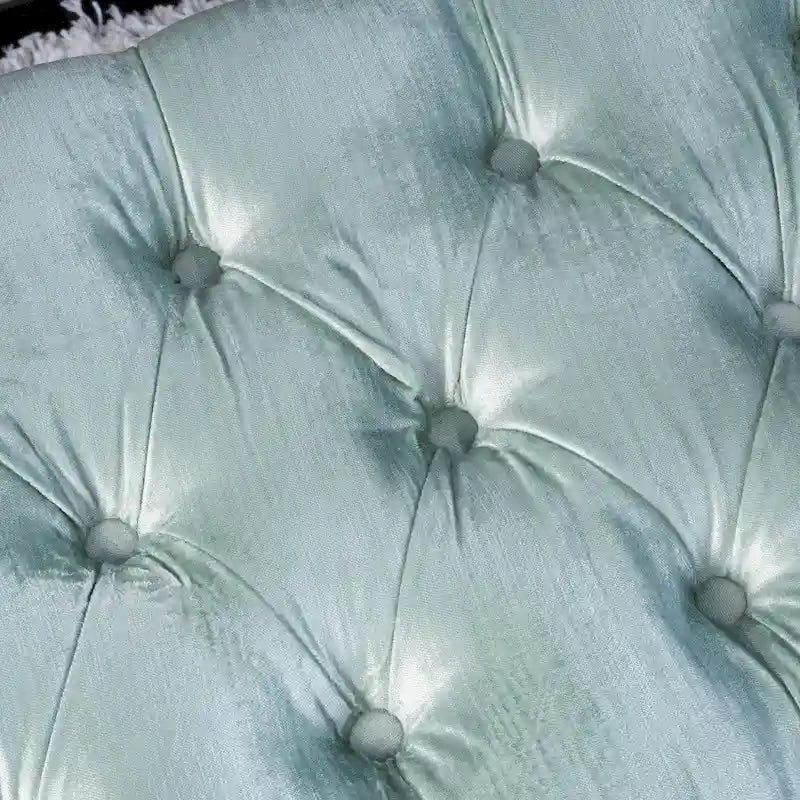 Tufted Velvet Ottoman Bench