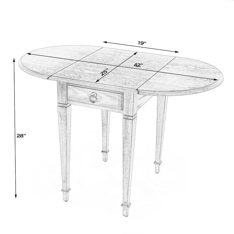 Pembroke Drop-Leaf Side Table