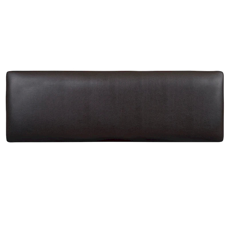 Banc de comptoir expresso foncé