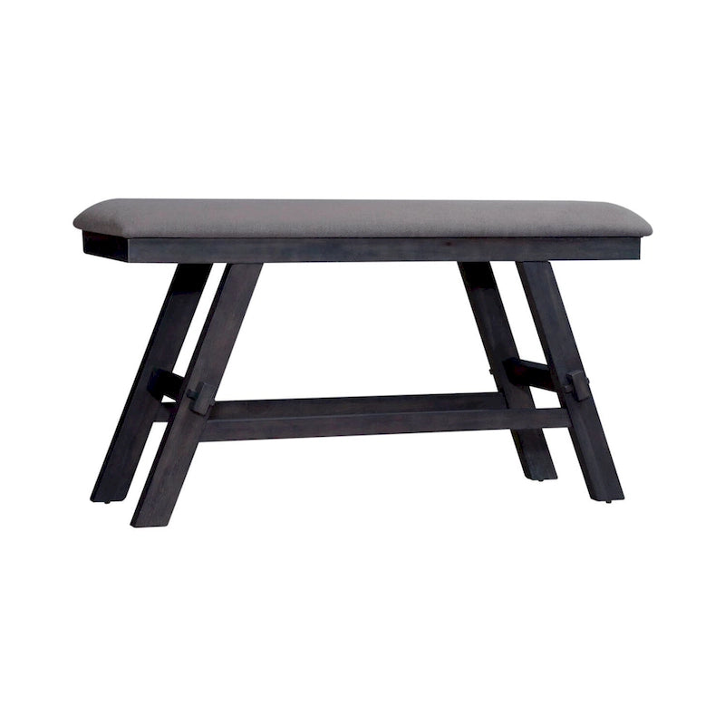 Banc de comptoir expresso foncé