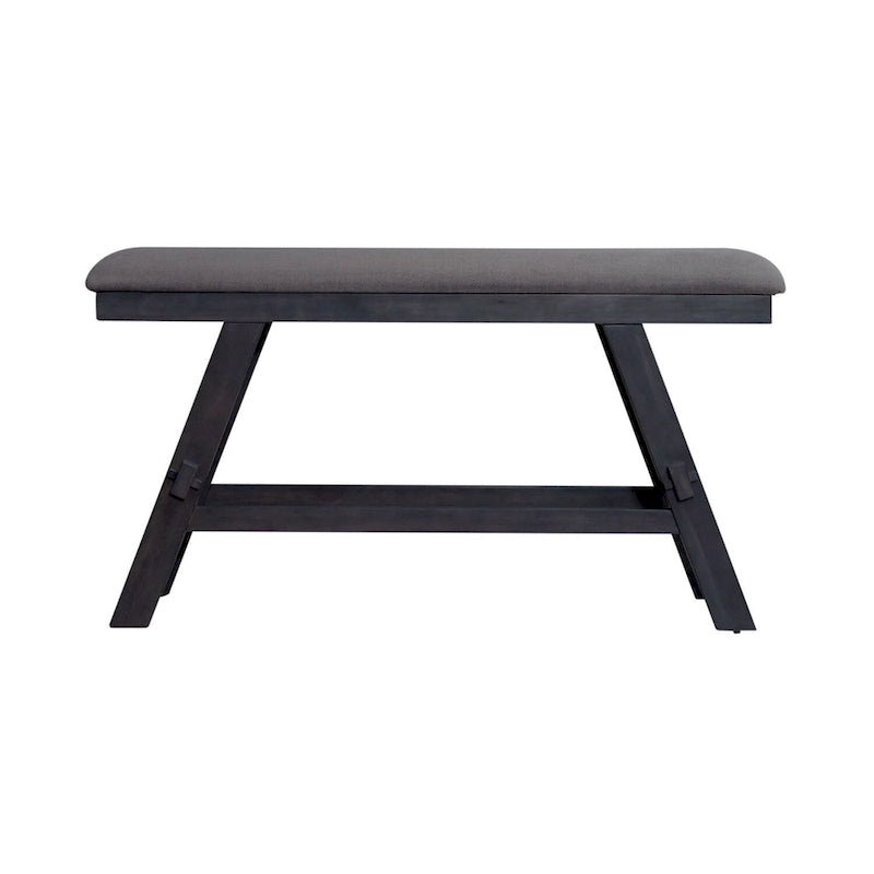 Banc de comptoir expresso foncé
