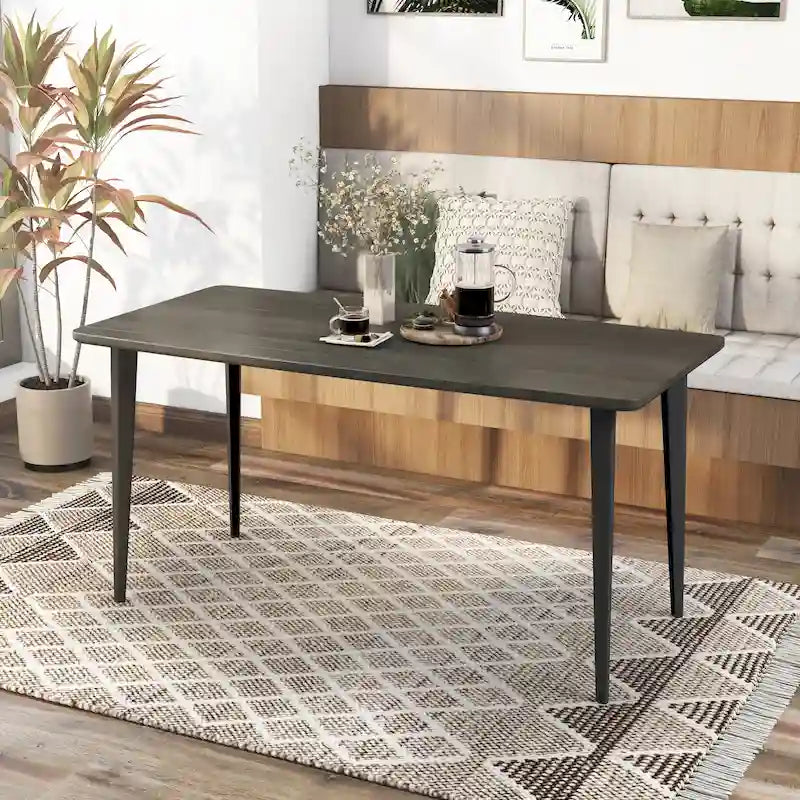 Mid-Century Modern 60-Inch Dining Table