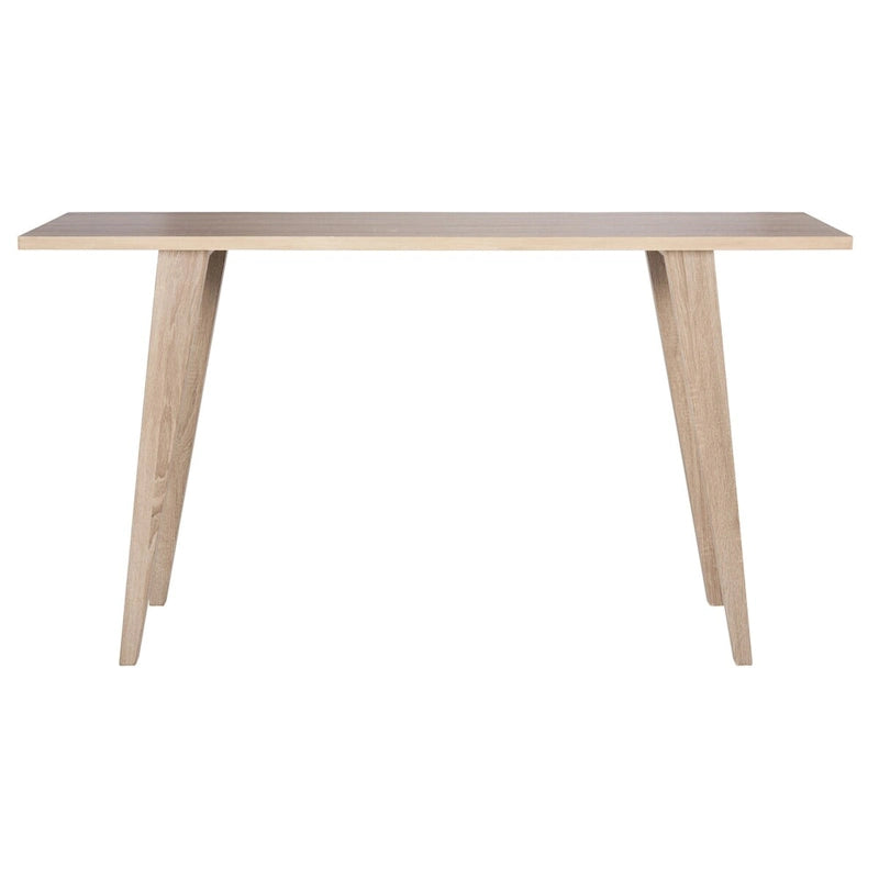 Oak Console Table - 59"W x 17.6"D x 32.3"H