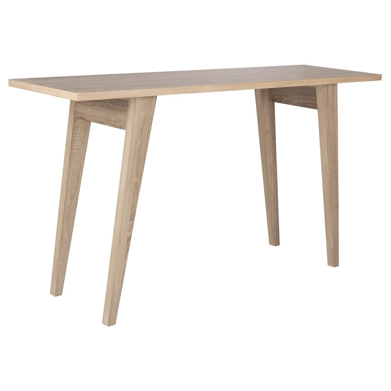 Oak Console Table - 59"W x 17.6"D x 32.3"H