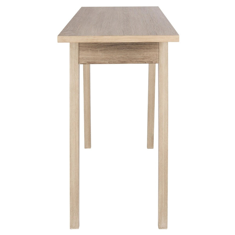 Oak Console Table - 59"W x 17.6"D x 32.3"H