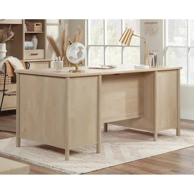 66" Executive Desk with Storage
