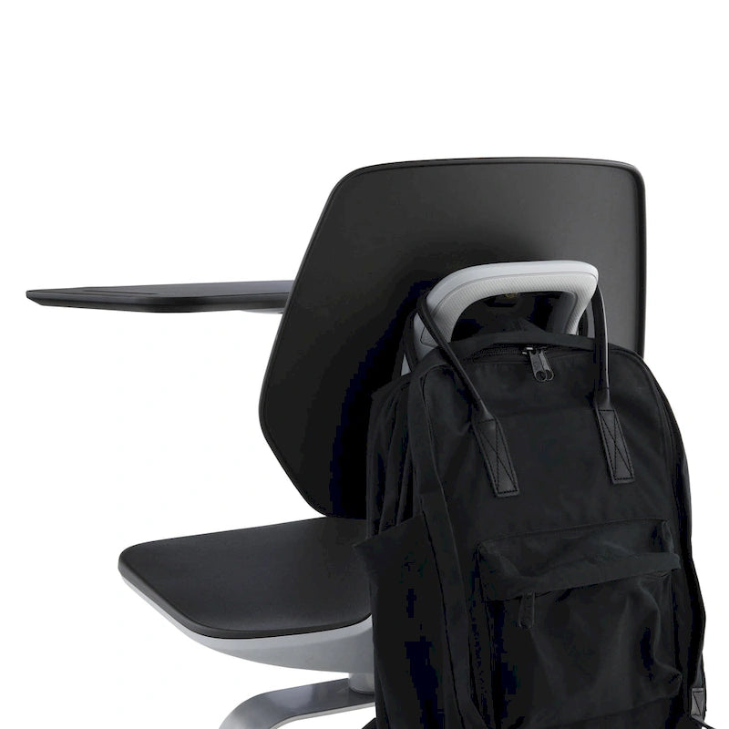 Chaise de salle de classe, bureau d'étudiant mobile avec tablette d'écriture