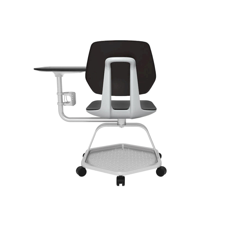Chaise de salle de classe, bureau d'étudiant mobile avec tablette d'écriture