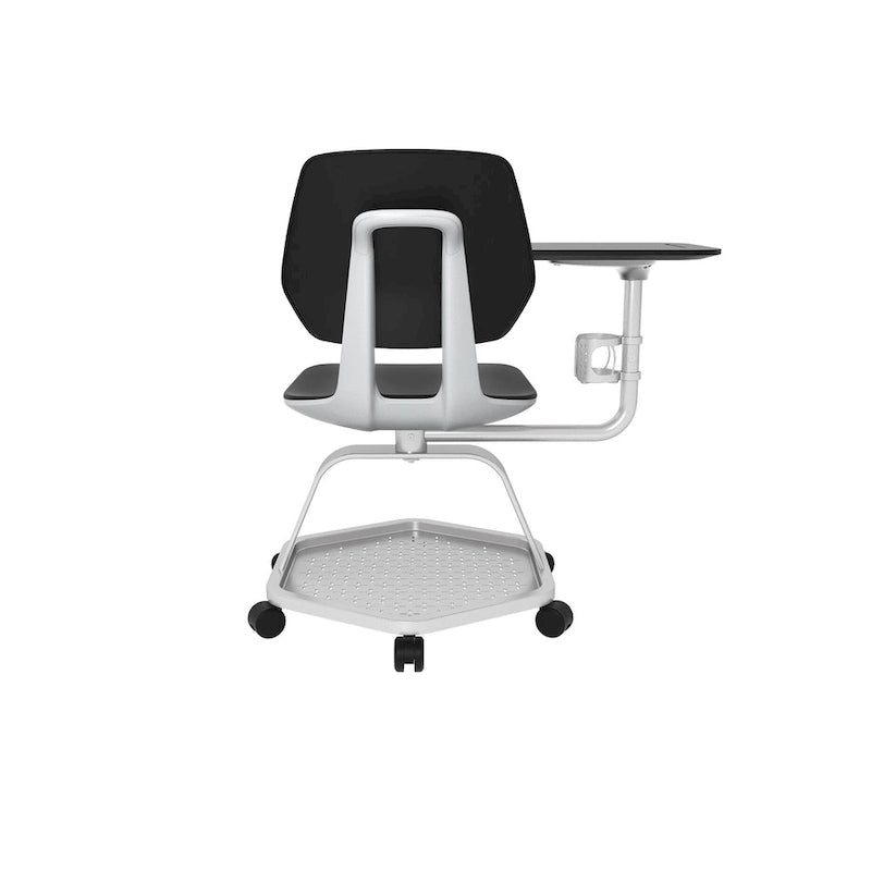 Chaise de salle de classe, bureau d'étudiant mobile avec tablette d'écriture