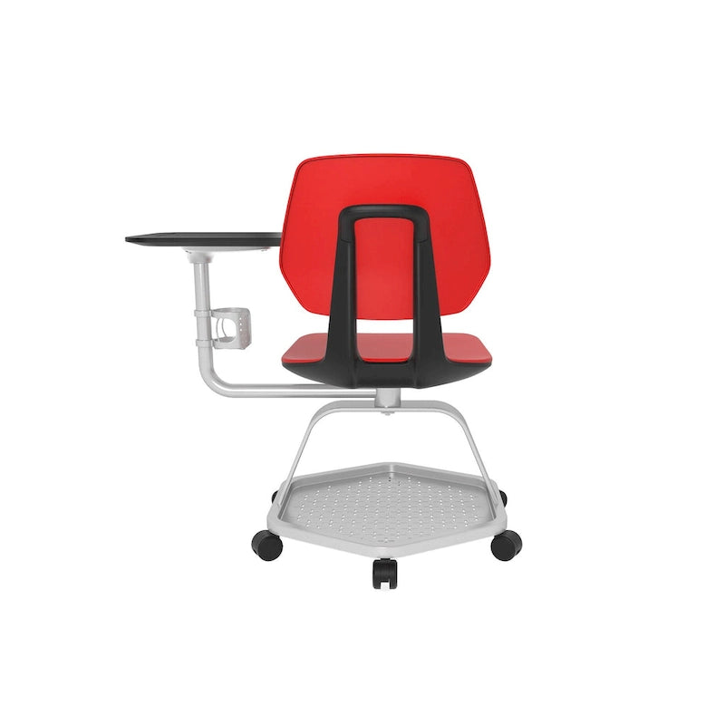Chaise de salle de classe, bureau d'étudiant mobile avec tablette d'écriture