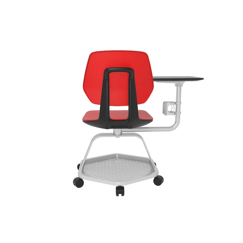 Chaise de salle de classe, bureau d'étudiant mobile avec tablette d'écriture