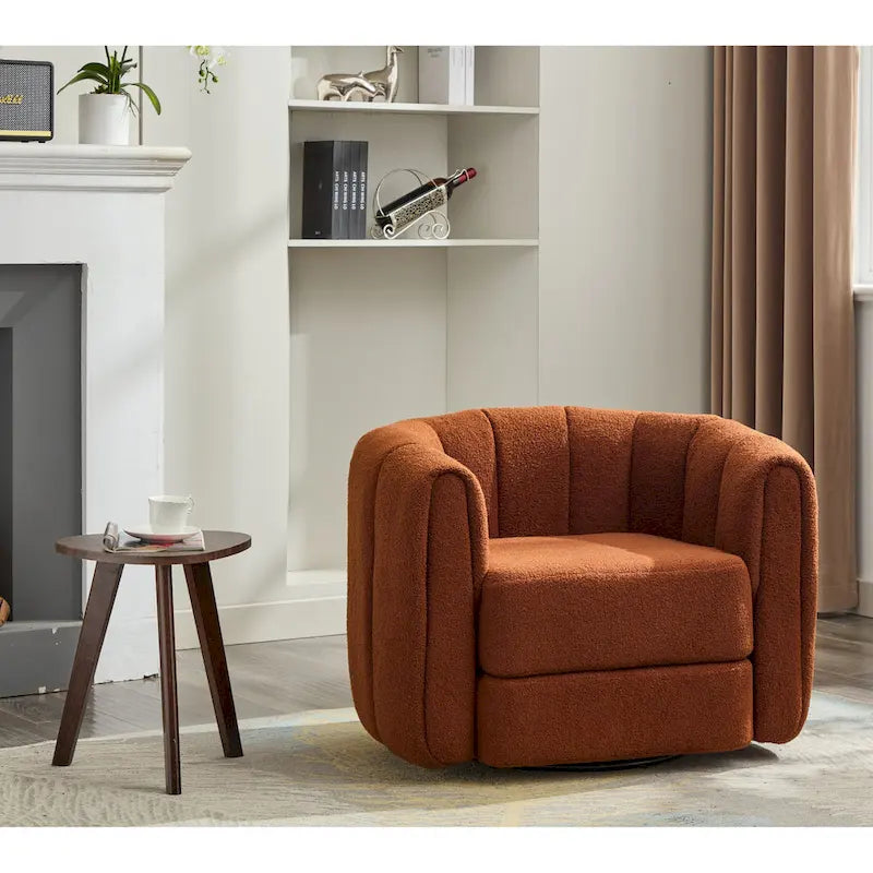 Fauteuil pivotant rond