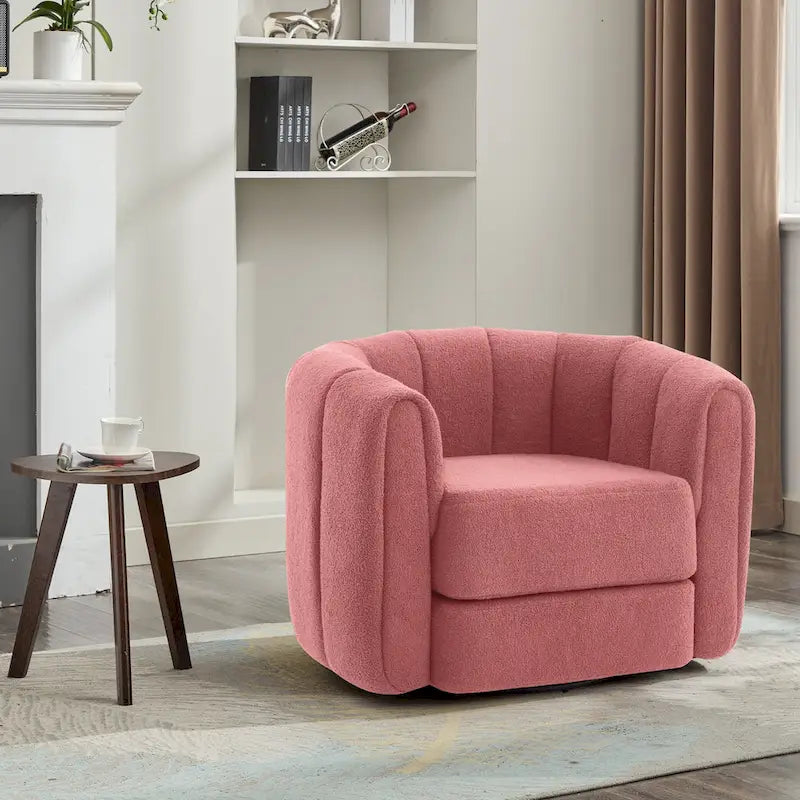 Fauteuil pivotant rond