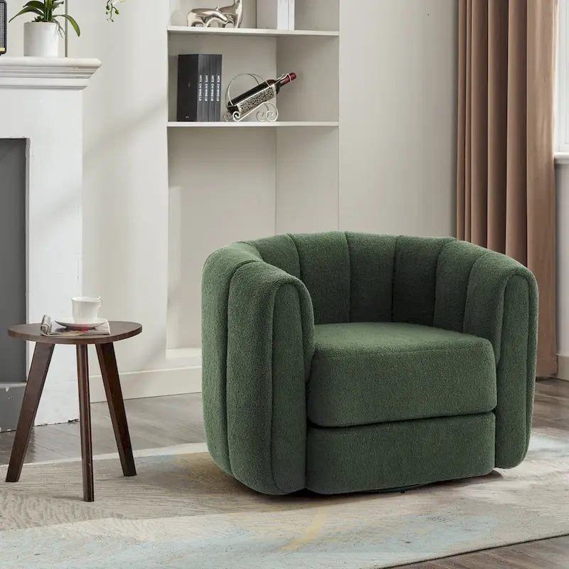 Fauteuil pivotant rond