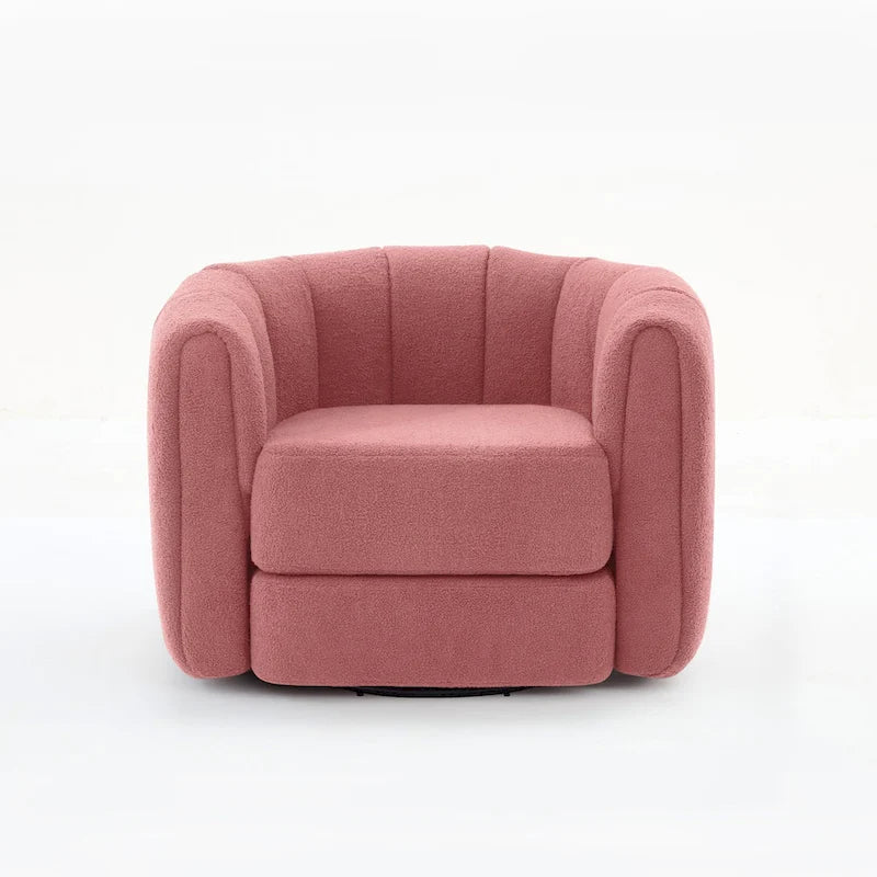Fauteuil pivotant rond
