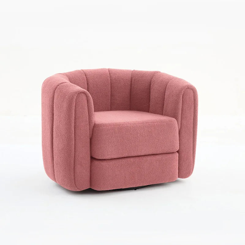 Fauteuil pivotant rond