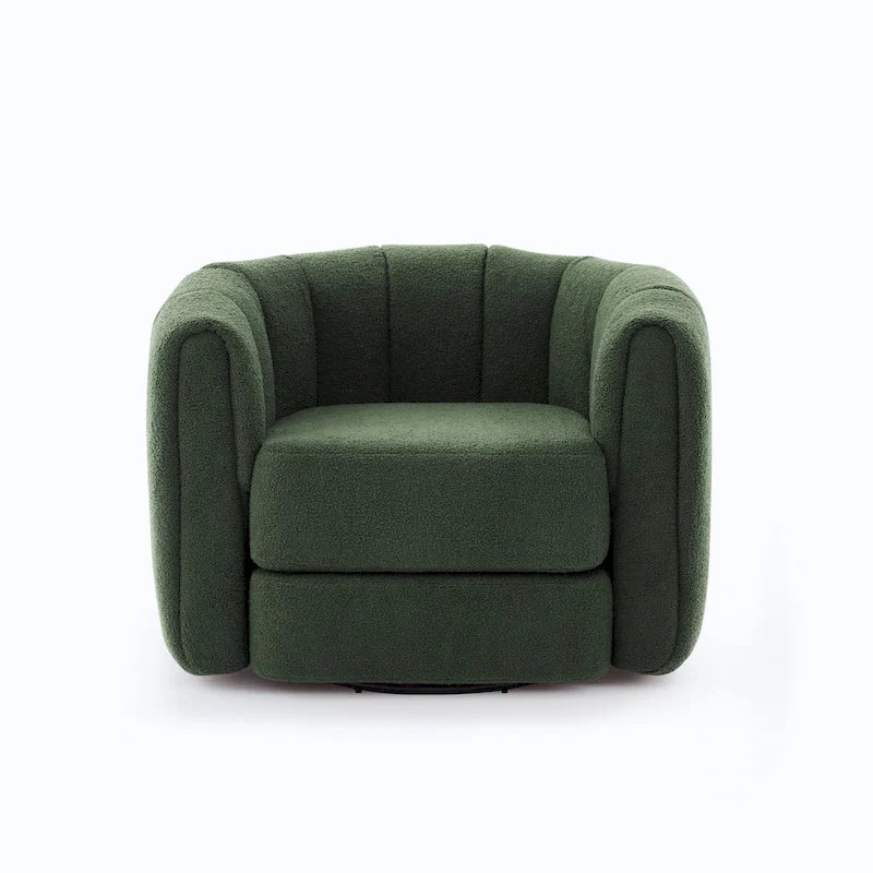 Fauteuil pivotant rond